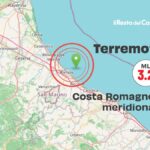 Terremoto di magnitudo 3.2 in Romagna, scossa avvertita da Rimini e Riccione