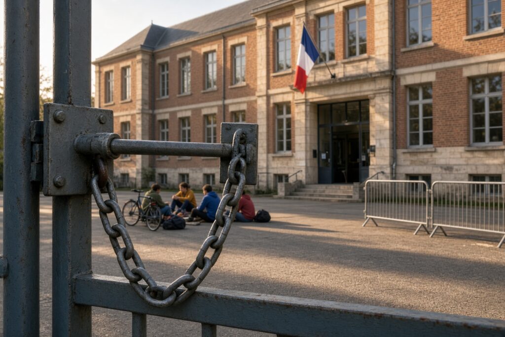 Novecento blocchi e un’accusa politica: la crisi delle scuole mette alla prova La France insoumise