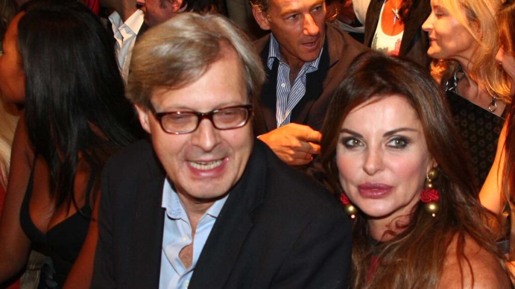 Alba Parietti dedica un post a Vittorio Sgarbi in terapia intensiva a Roma