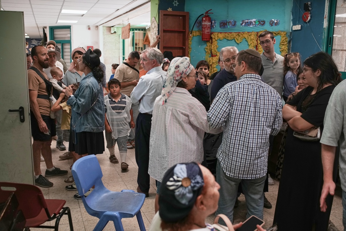 Alle elezioni in Israele del 27 ottobre l'affluenza al voto raggiunge il 77,7 per cento, la più alta dal 1999
