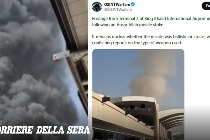 Attacco all'aeroporto di Riad: un morto e 11 feriti, conferma l'Autorità saudita