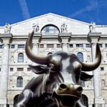 Borse europee in forte calo, spread Btp-Bund a 117, Milano -2,4%