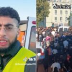 Caos a Vicenza: tiktoker attira ragazzi in parcheggio e provoca disordini e danni