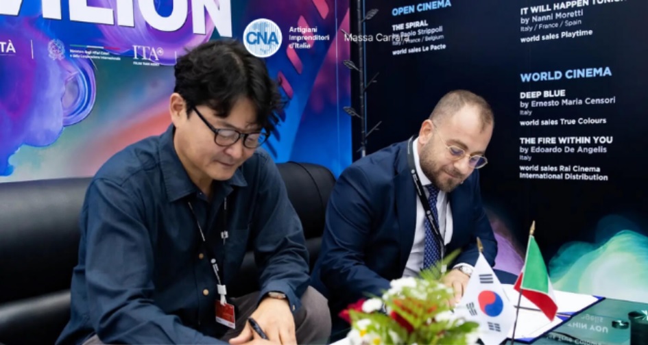 CNA Cinema e Audiovisivo e Producers Guild of Korea firmano un memorandum per coproduzioni internazionali