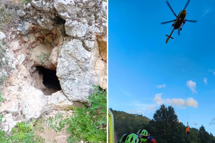 Corsa contro il tempo per salvare un speleologo intrappolato nella grotta di Gorropeddu a Urzulei