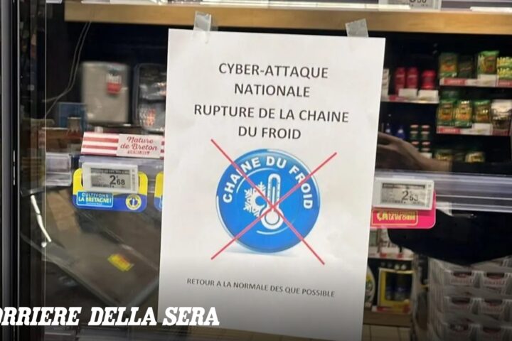 Cyber-attacco in Francia colpisce 500 supermercati, danni ingenti ai prodotti alimentari