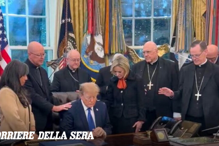 Donald Trump incontra dodici vescovi nello Studio Ovale, la Conferenza episcopale si dissocia