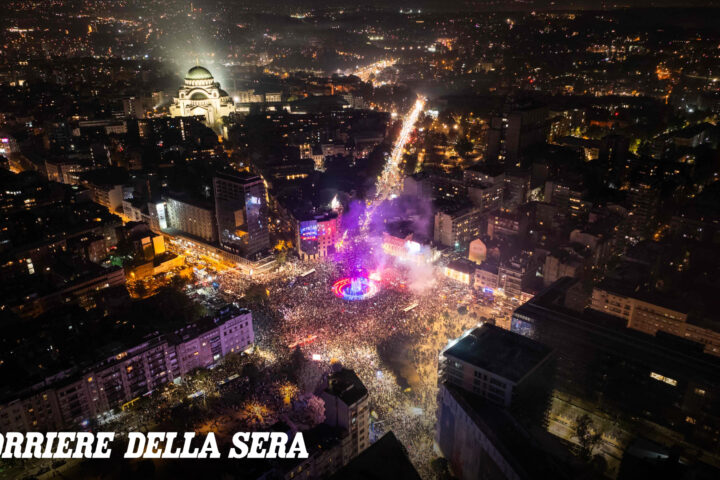 Elezioni in Serbia: gli studenti ottengono il 52% dei voti, sconfiggendo la coalizione di Vučić