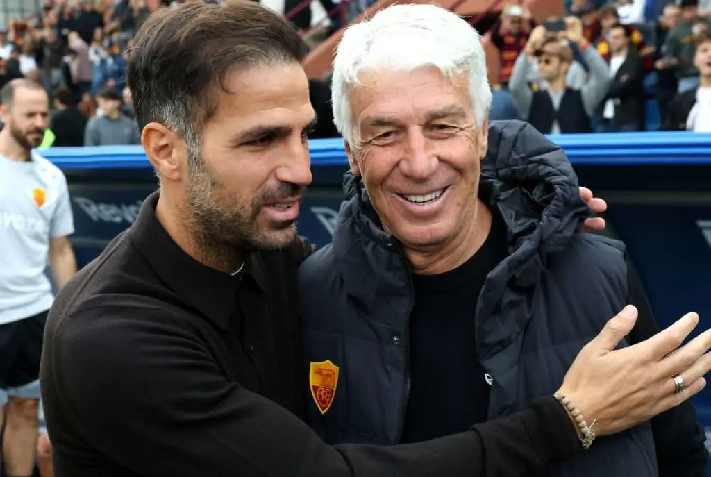 Gian Piero Gasperini soddisfatto per il pareggio a reti inviolate della Roma contro il Como