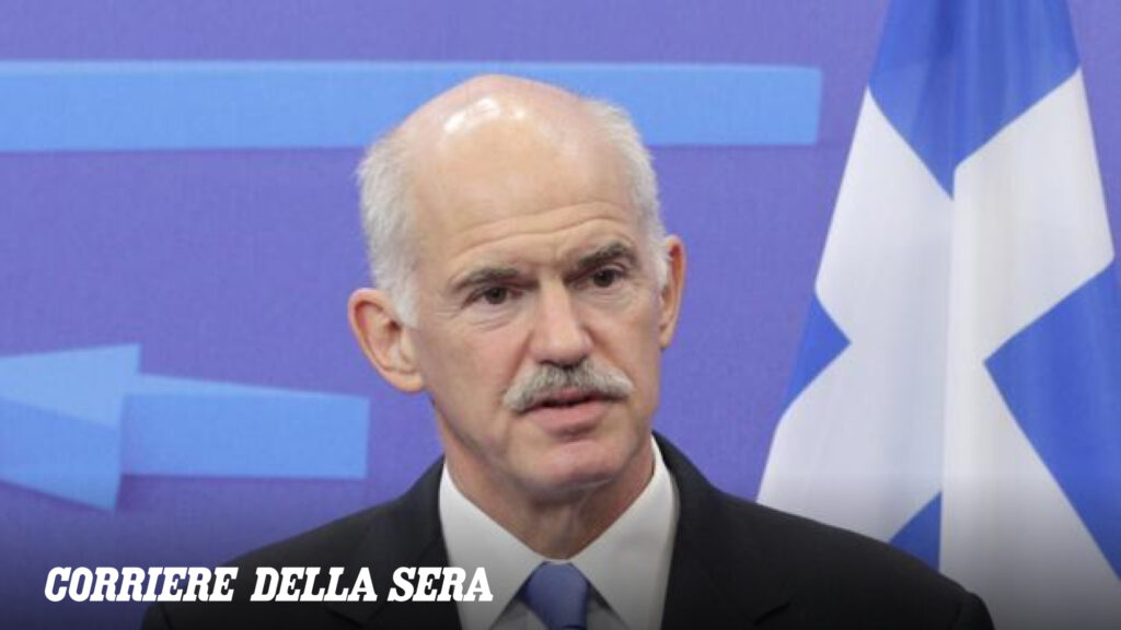 Giorgos Papandreou: «L'Europa deve affrontare le proprie responsabilità, non solo gli attacchi esterni»