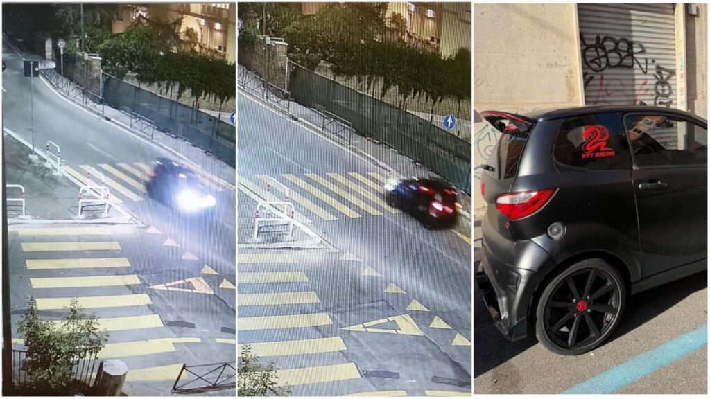 I carabinieri identificano la minicar nera collegata all'aggressione dell'attore Davide Iacopini a Roma