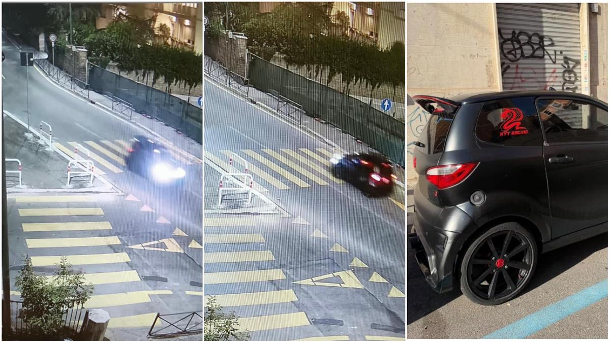 I carabinieri identificano la minicar nera collegata all'aggressione dell'attore Davide Iacopini a Roma