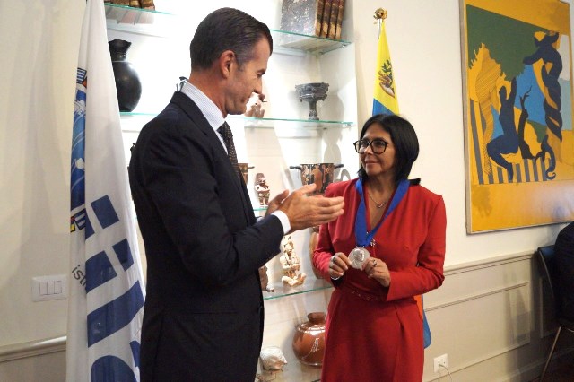 IILA incontra la Presidente del Venezuela Delcy Rodríguez per rafforzare il dialogo e la cooperazione