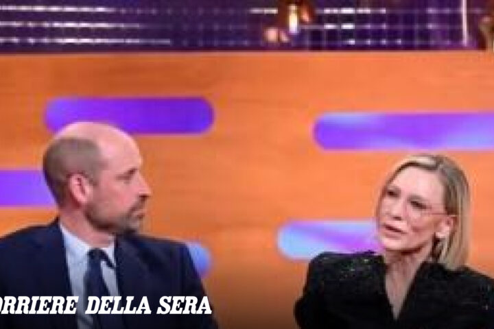 Il principe William partecipa a un talk show della Bbc, prima volta per un erede al trono