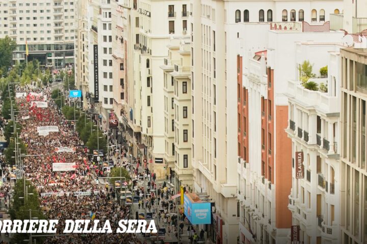 In Spagna, migliaia di manifestanti scendono in piazza contro la bocciatura dei decreti casa