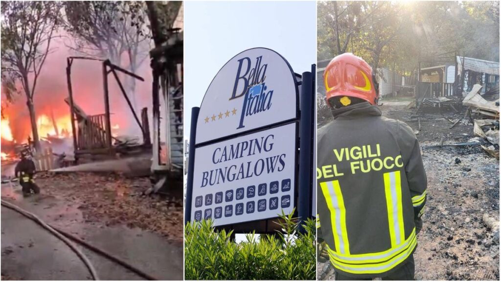 Incendio devastante nel campeggio Bella Italia di Peschiera del Garda, 24 feriti in ospedale