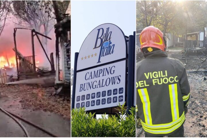 Incendio devastante nel campeggio Bella Italia di Peschiera del Garda, 24 feriti in ospedale