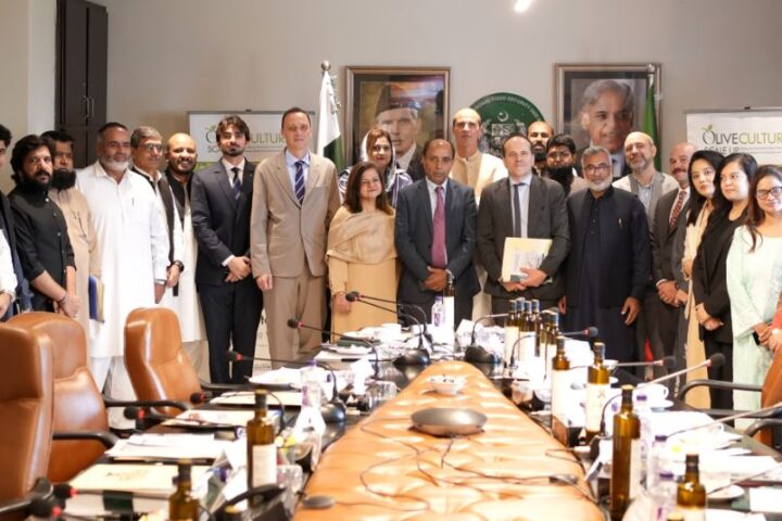 Italia e Pakistan potenziano la cooperazione per lo sviluppo sostenibile della filiera olivicola