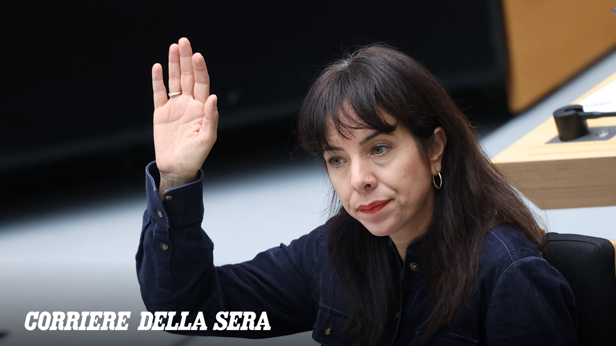 La candidata sindaca di Berlino ammette di temere i suoi sostenitori pro-Hamas