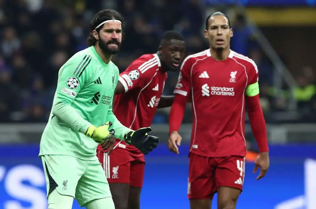 La Juventus osserva Alisson Becker e Virgil van Dijk come possibili acquisti a zero euro per la prossima estate