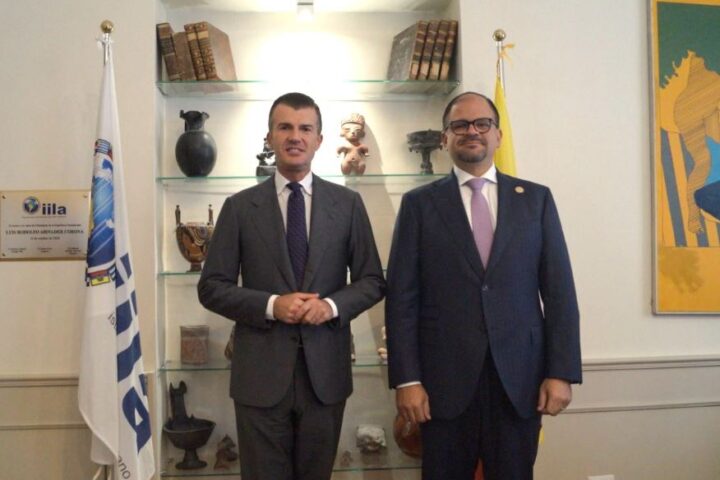 L’IILA incontra il Ministro dell'Interno ecuadoriano per coordinare programmi su giustizia e sicurezza