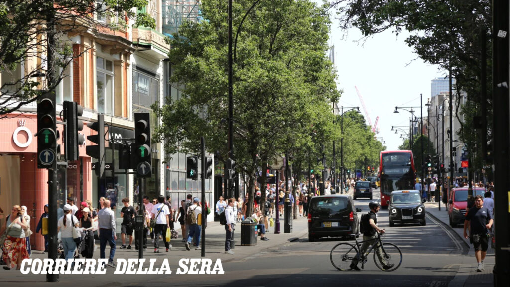 Londra chiude Oxford Street al traffico: da lunedì stop a auto, bus e taxi