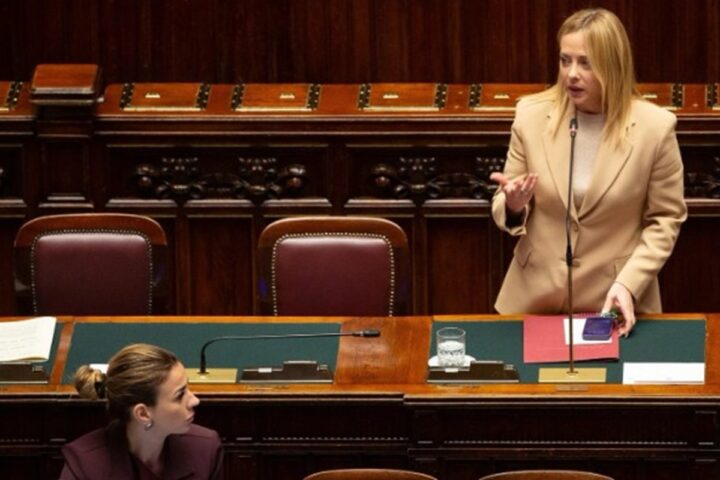 Meloni attacca Trump e Putin al Senato: "Quali interessi difende Vannacci?"