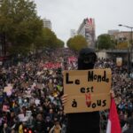 Mille arresti in Francia durante le manifestazioni pacifiche del 24 ottobre