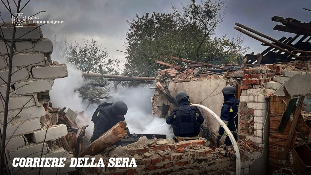 Missili balistici russi colpiscono Kiev: esplosioni e feriti nel quartiere Dniprovskyi