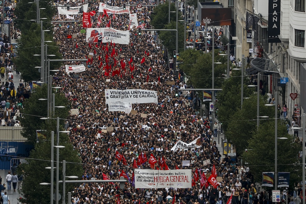 Perché in Spagna si protesta per la crisi abitativa e in Italia no