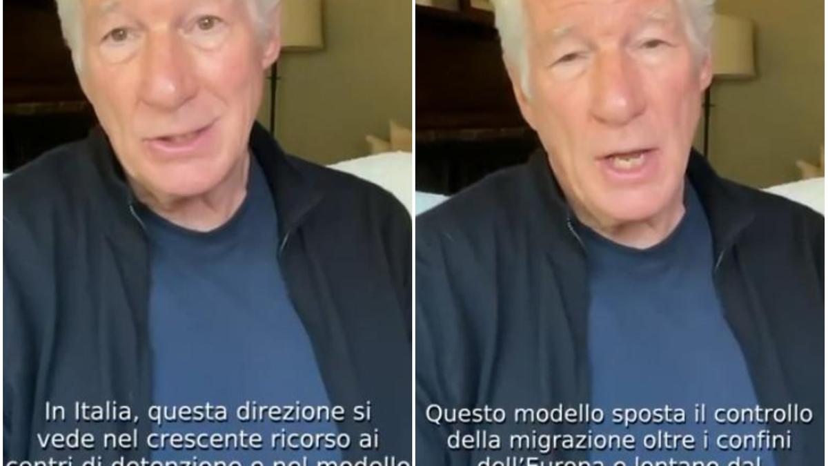 Richard Gere critica l'Italia sulla gestione dell'immigrazione: “I diritti umani non si fermano alle frontiere”