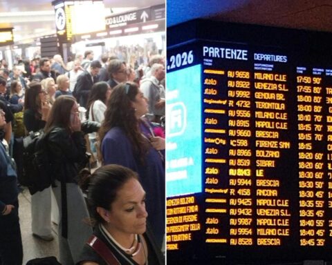 Ritardi fino a 100 minuti per i treni ad alta velocità a Roma a causa di persone non autorizzate sui binari