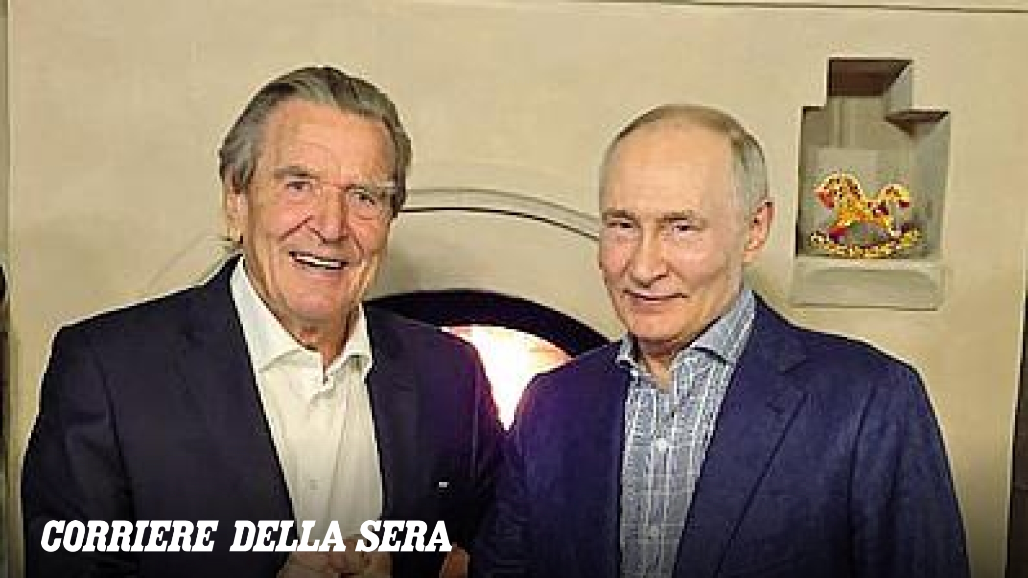 Schröder partecipa al compleanno di Putin: il governo tedesco lo definisce «immorale»
