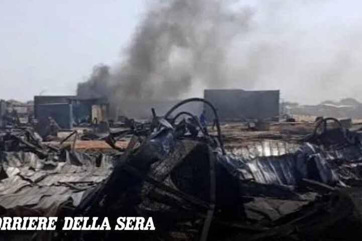 Strage al mercato di Nyala: oltre cento morti in attacco aereo in Sudan