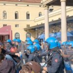 Studenti in protesta a Roma: assalto al ministero dell'Istruzione durante il 'No Meloni Day'
