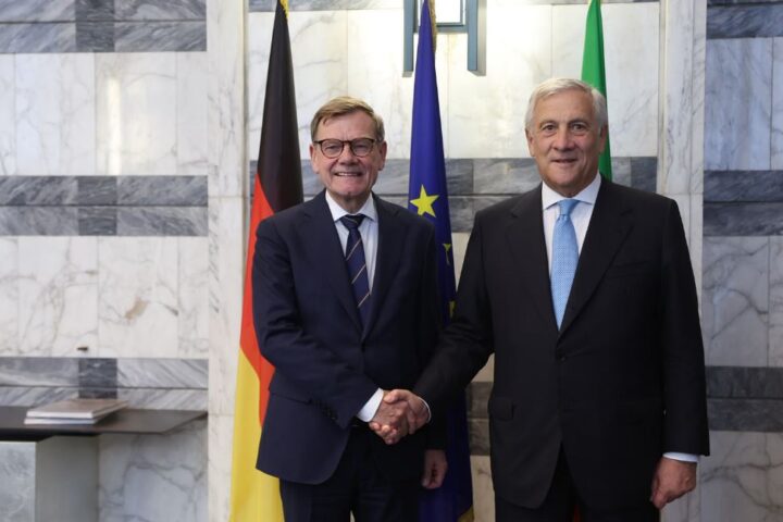 Tajani incontra il collega tedesco Wadephul: focus su Ucraina, Medio Oriente e Balcani occidentali