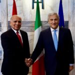 Tajani incontra il ministro iracheno Fuad Hussein per rafforzare il dialogo tra Italia e Iraq
