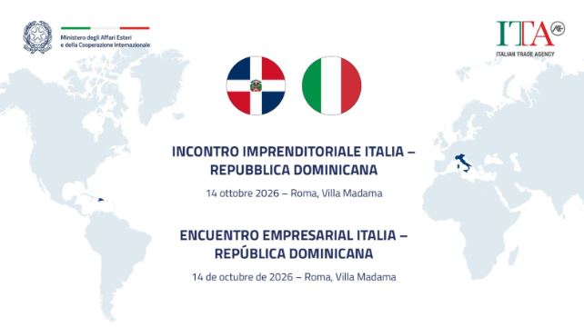 Tajani parteciperà all'incontro imprenditoriale Italia–Repubblica Dominicana a Roma domani