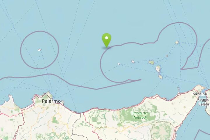 Terremoto di magnitudo 4.3 al largo di Palermo, serie di scosse nelle Eolie
