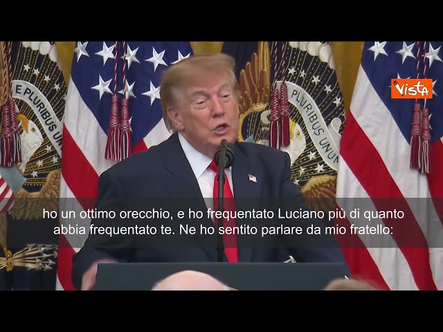 Trump: Pavarotti era una grande diva, unica, senza pari tra le donne